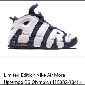 Air More Uptempo Olympic 2016 (GS) (Nike)